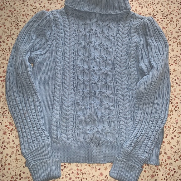 Bop Basics Shopbop Cable Knit Turtleneck - Picture 5 of 7